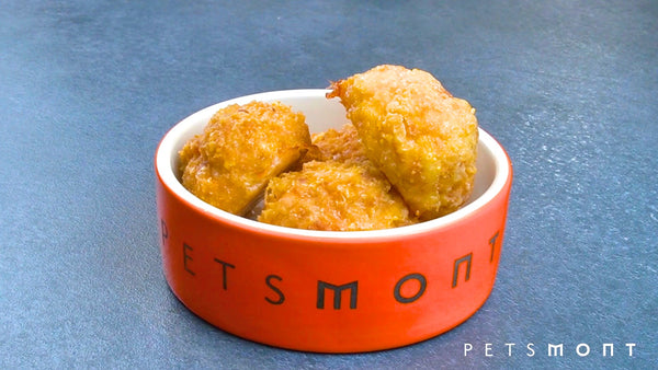 Nutty Cheesy Chicken Meatballs for Dogs