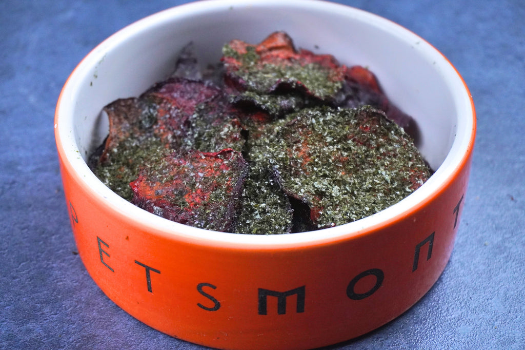 DIY Seaweed Beet Chips for Dogs Recipe