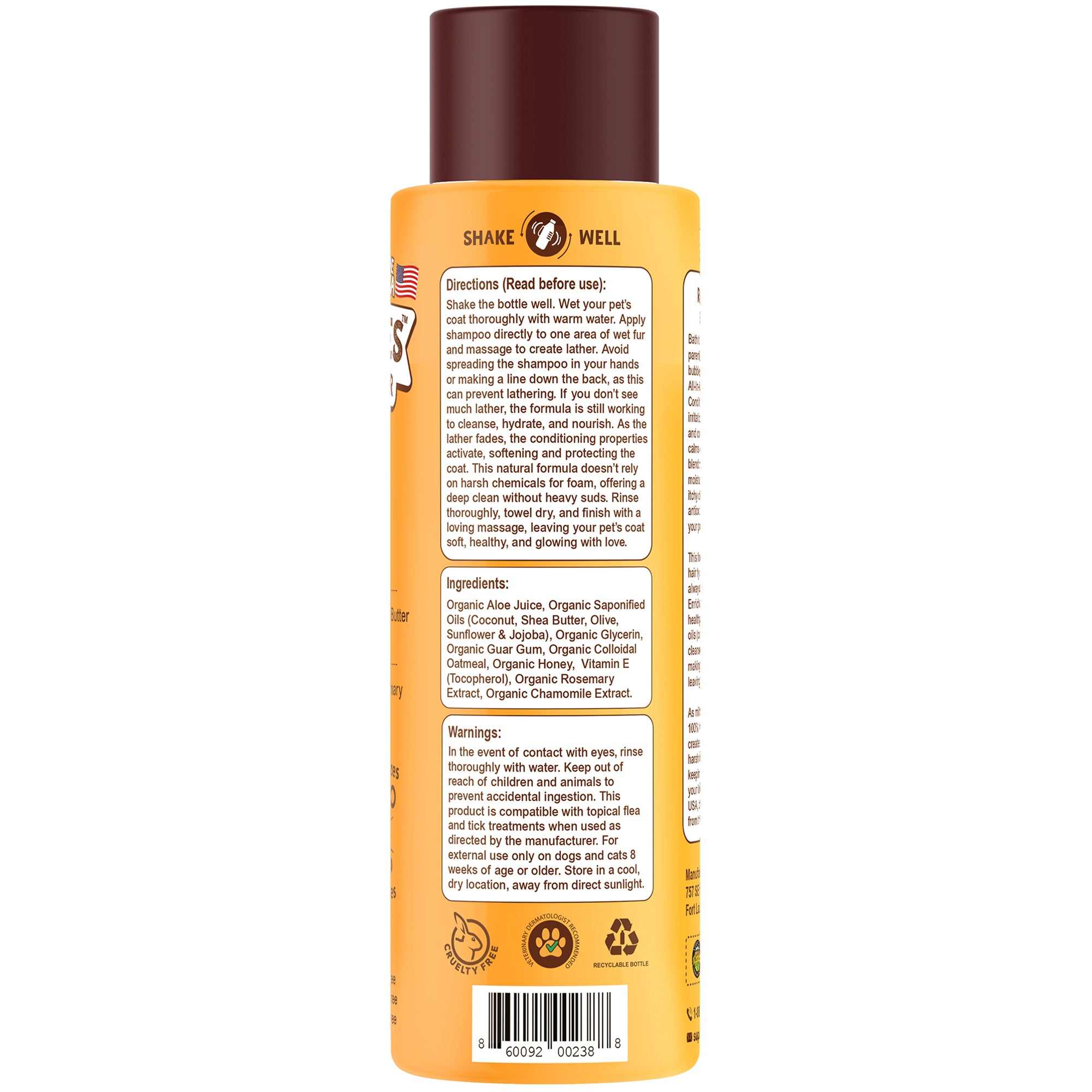 USDA Organic Dog Shampoo + Conditioner | Petsmont Dream Bubbles