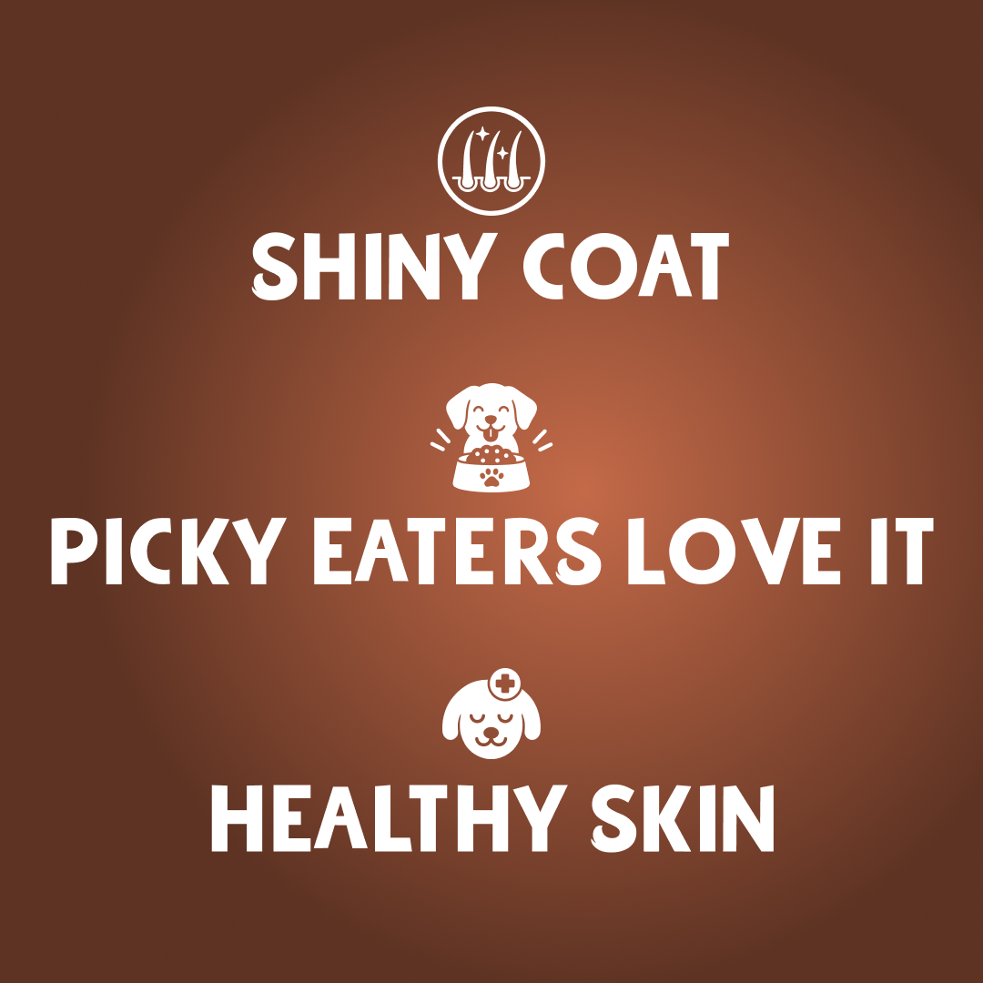 Wild Alaskan Salmon Oil for Dogs | Omega 3, 6 & 9 | Petsmont Omega Love+