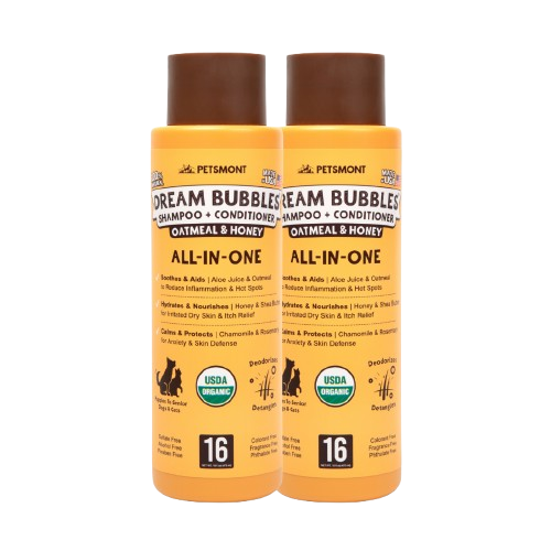 USDA Organic Dog Shampoo + Conditioner | Petsmont Dream Bubbles